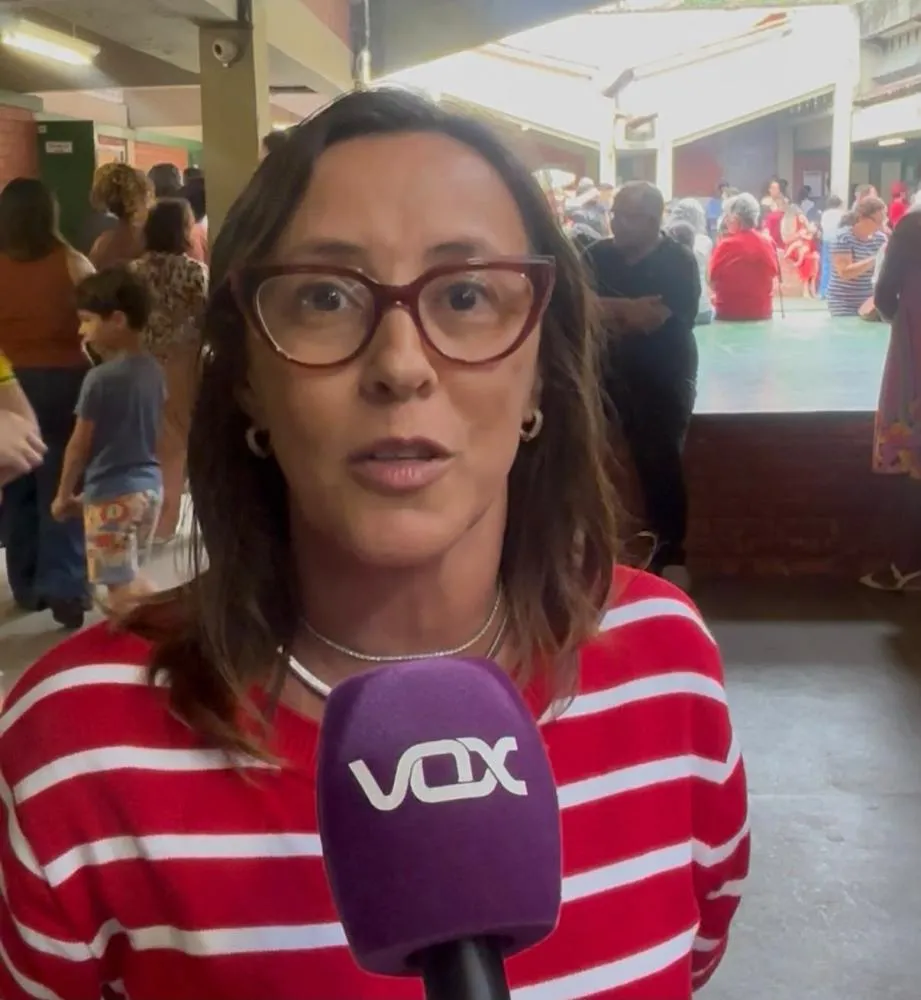 Eleitora avalia organização e aponta melhorias em escola de Timóteo
