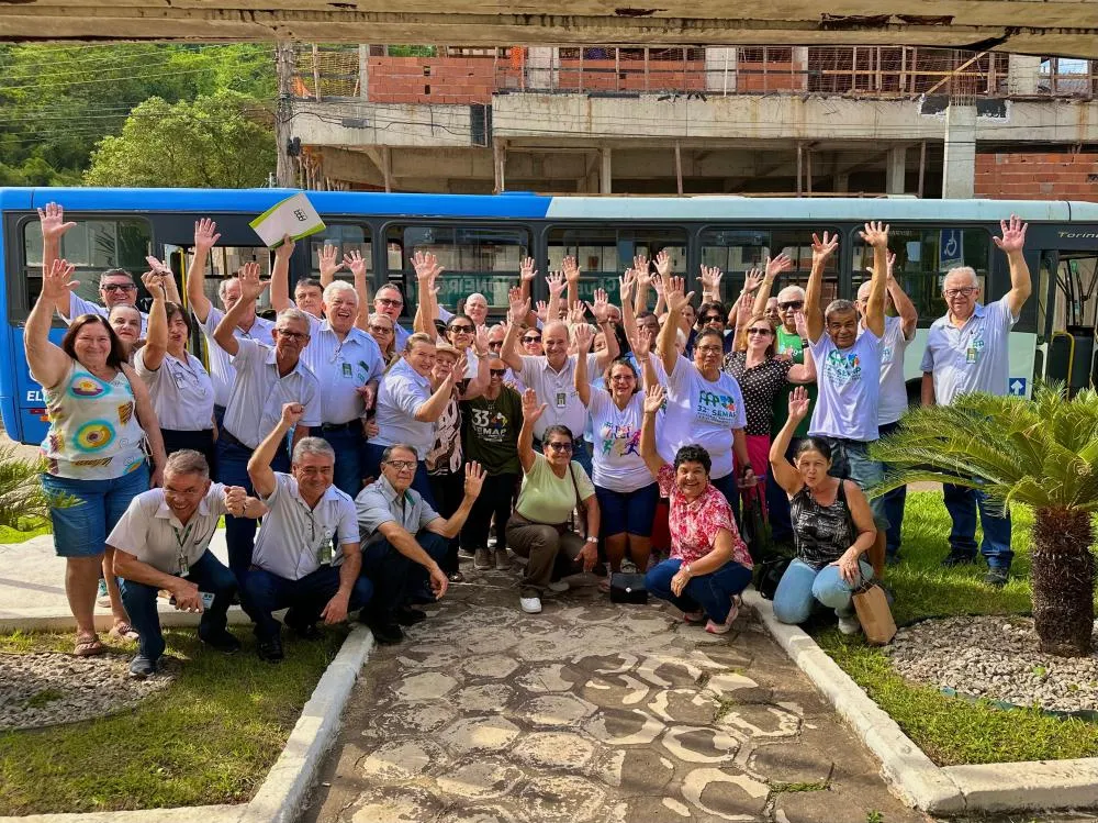 Associados da AAPI visitam Viveiro de Mudas e Centro de Memória Usiminas