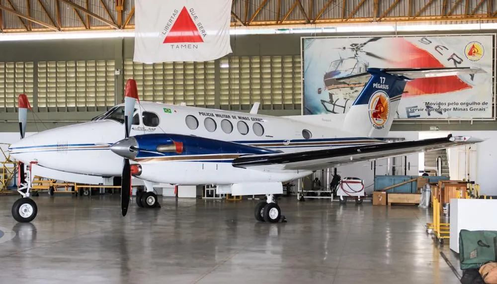 Queda de avião da PM deixa três mortos próximo ao Aeroporto do Vale do Aço