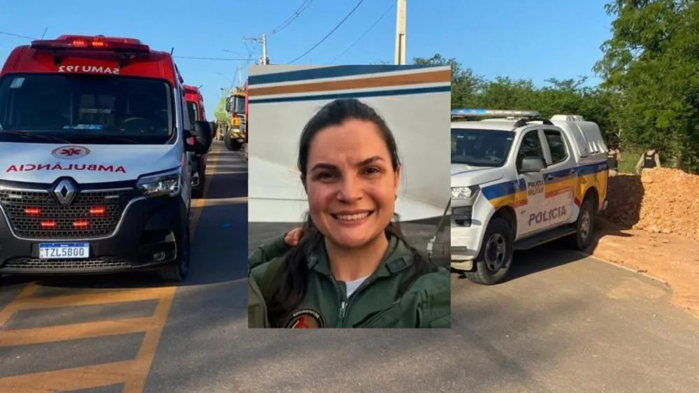 Tenente da PM que havia retornado da licença-maternidade é uma das vítimas de acidente aéreo no Vale do Aço