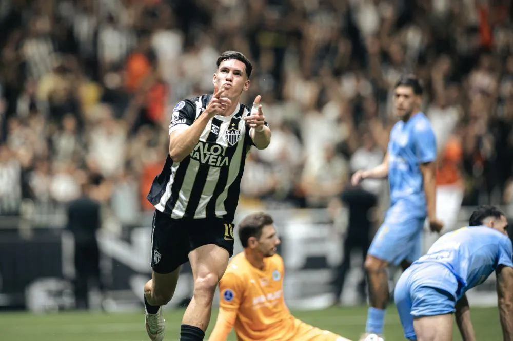 Gol de Borbas fechou o placar. Foto: Pedro Souza / Atlético