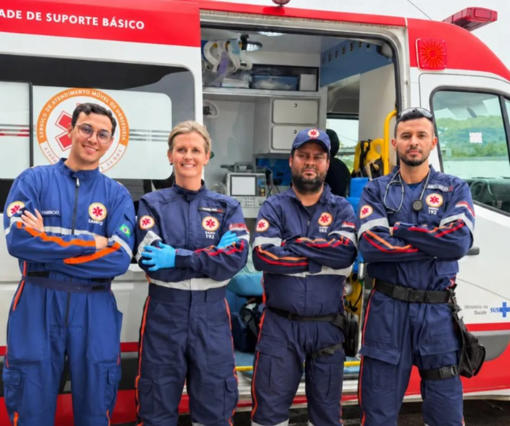 SAMU reanima homem após parada cardiorrespiratória em Coronel Fabriciano