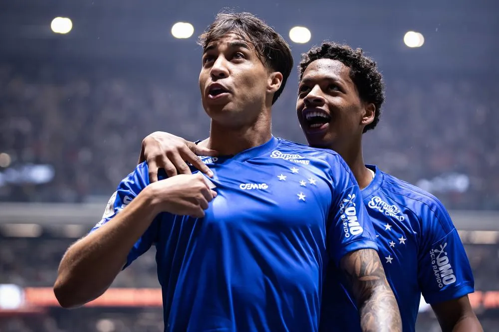 Kaio Jorge marcou nos primeiros minutos de jogo. Foto: Gustavo Aleixo / Cruzeiro